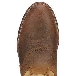 Ariat Men's Heritage Stockman -Ariat 10002247 toe