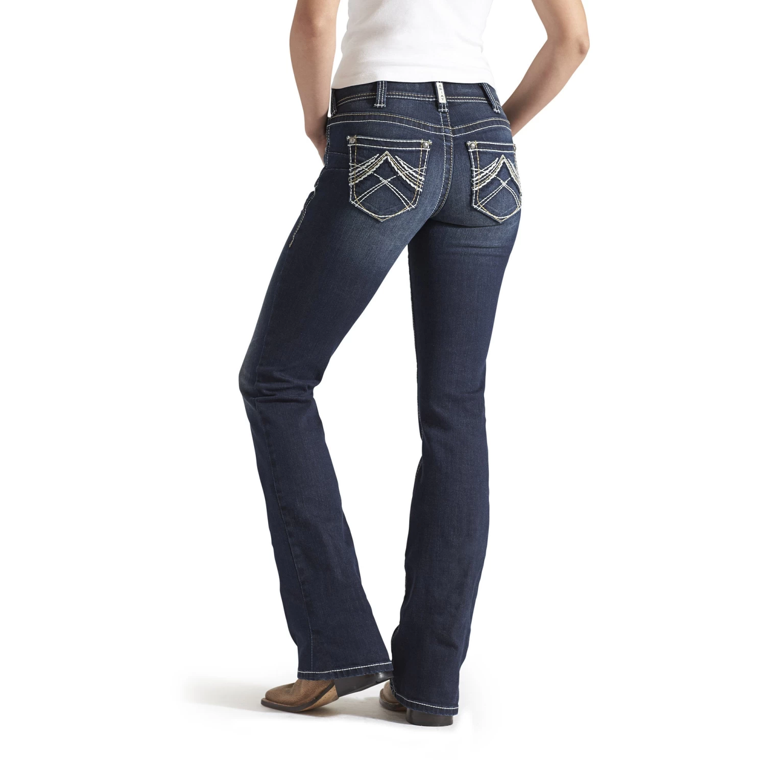 Ariat R.E.A.L.™ Mid Rise Stretch Whipstitch Boot Cut 4 Ariat R.E.A.L.™ Mid Rise Stretch Whipstitch Boot Cut - Image 2