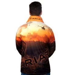 Fishing Shirt -Ariat 1002CLSP back