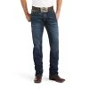 Ariat M4 Low Rise Stretch Barstow Stackable Straight Leg -Ariat 10037969 front