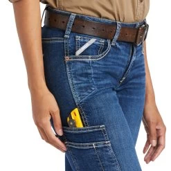 Ariat Rebar Work Flex Perfect Rise Riveter Boot Cut -Ariat 10039142 01