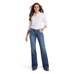 Ariat Trouser Mid Rise Jennifer Wide Leg -Ariat 10039599 full