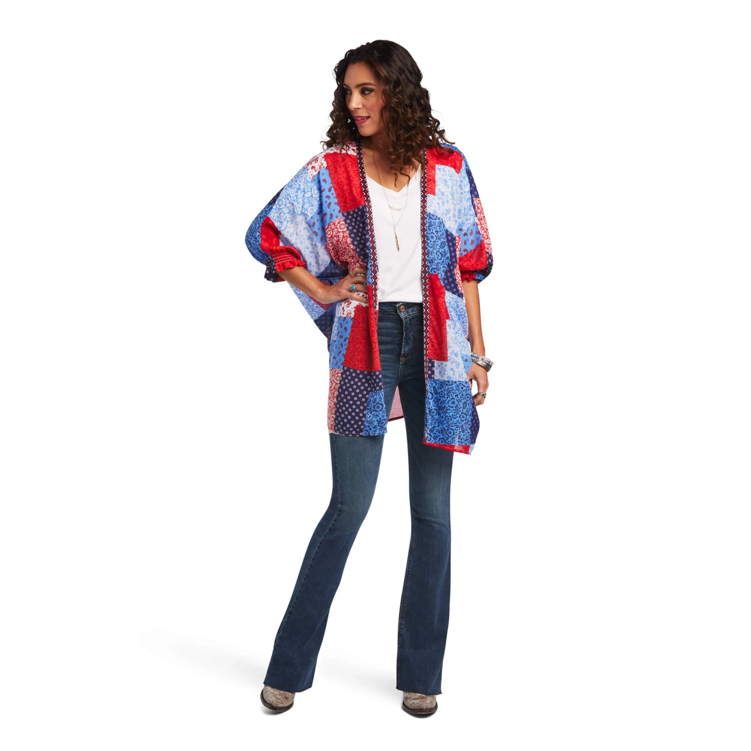 Ariat Smokestack Kimono Top 4 Ariat Smokestack Kimono Top - Image 2