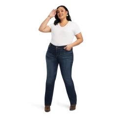 Ariat R.E.A.L.™ Mid Rise Octavia Straight -Ariat 10041060 full plus