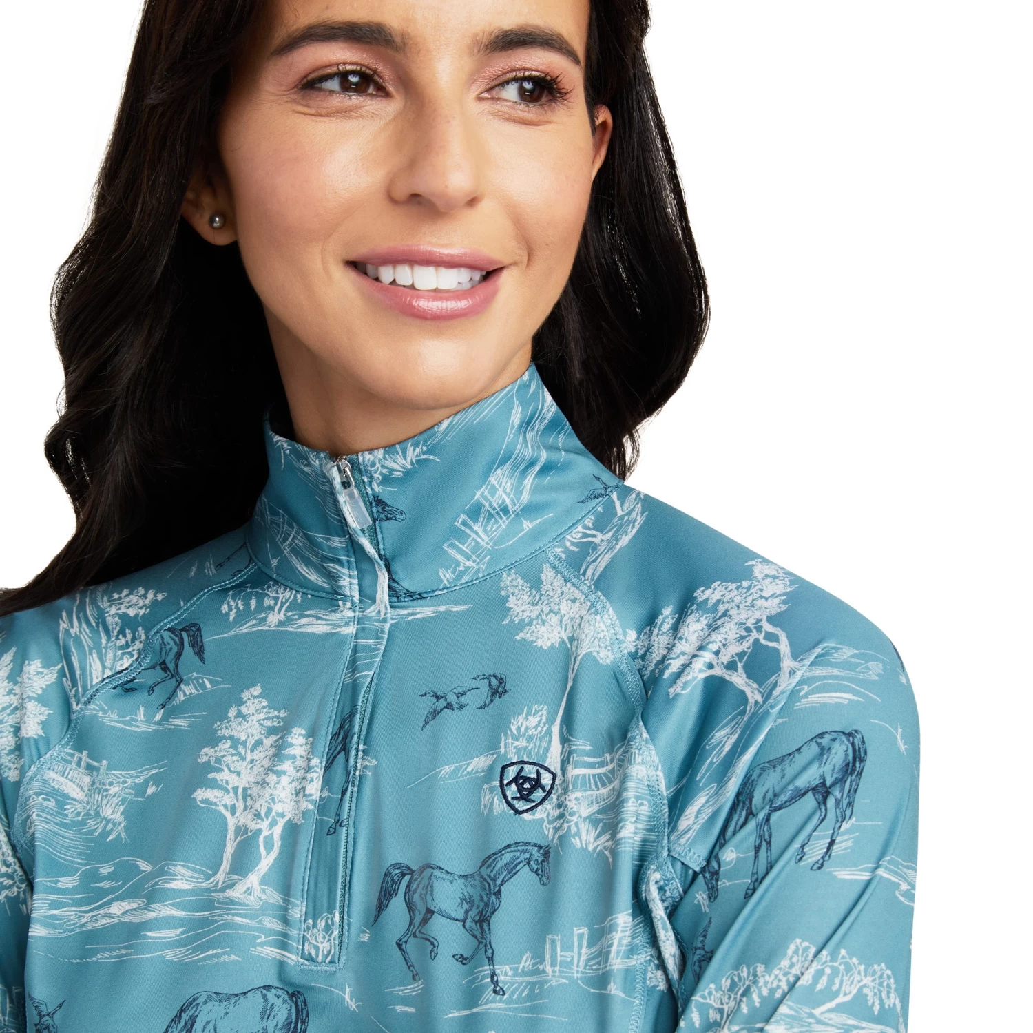 Ariat Lowell 2.0 1/4 Zip Baselayer 6 Ariat Lowell 2.0 1/4 Zip Baselayer - Image 4