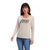 Ariat REAL Chest Logo Relaxed Tee -Ariat 10041337 front