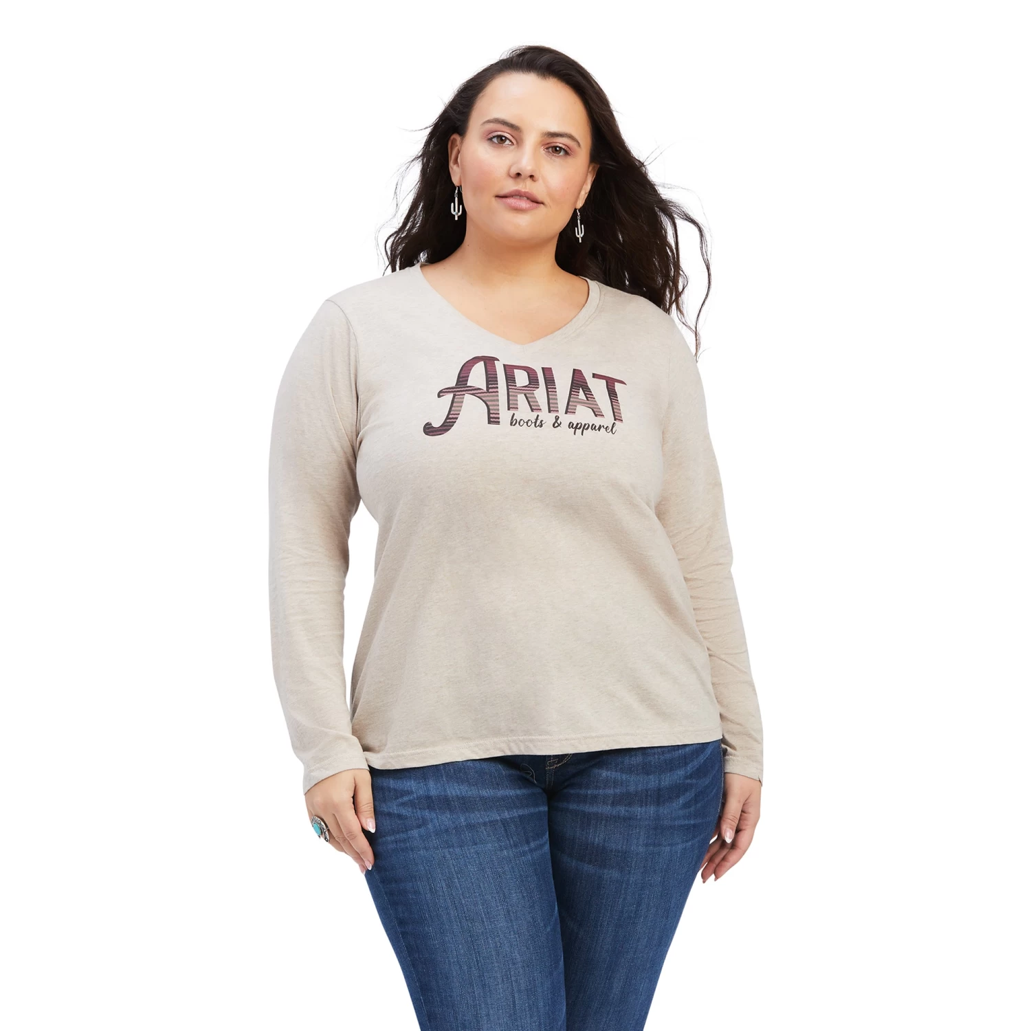 Ariat REAL Chest Logo Relaxed Tee 5 Ariat REAL Chest Logo Relaxed Tee - Image 3