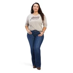 Ariat REAL Chest Logo Relaxed Tee 13 Ariat REAL Chest Logo Relaxed Tee -Ariat 10041337 full plus