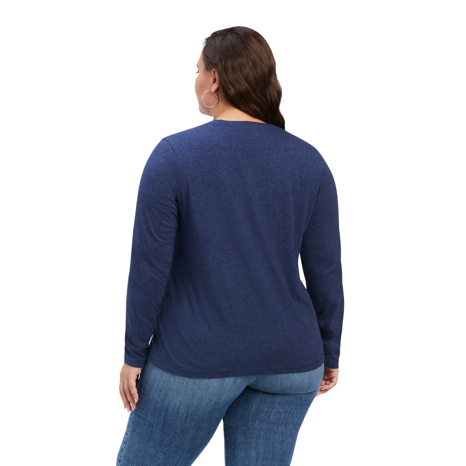 Ariat REAL Chest Logo Relaxed Tee 4 Ariat REAL Chest Logo Relaxed Tee - Image 2