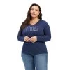 Ariat REAL Chest Logo Relaxed Tee