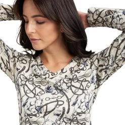 Ariat Melange Print Tee -Ariat 10041369 detail01