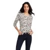 Ariat Melange Print Tee -Ariat 10041369 front