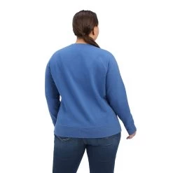 Ariat Rebar Workman Washed Fleece Sweatshirt 15 Ariat Rebar Workman Washed Fleece Sweatshirt -Ariat 10041442 back plus