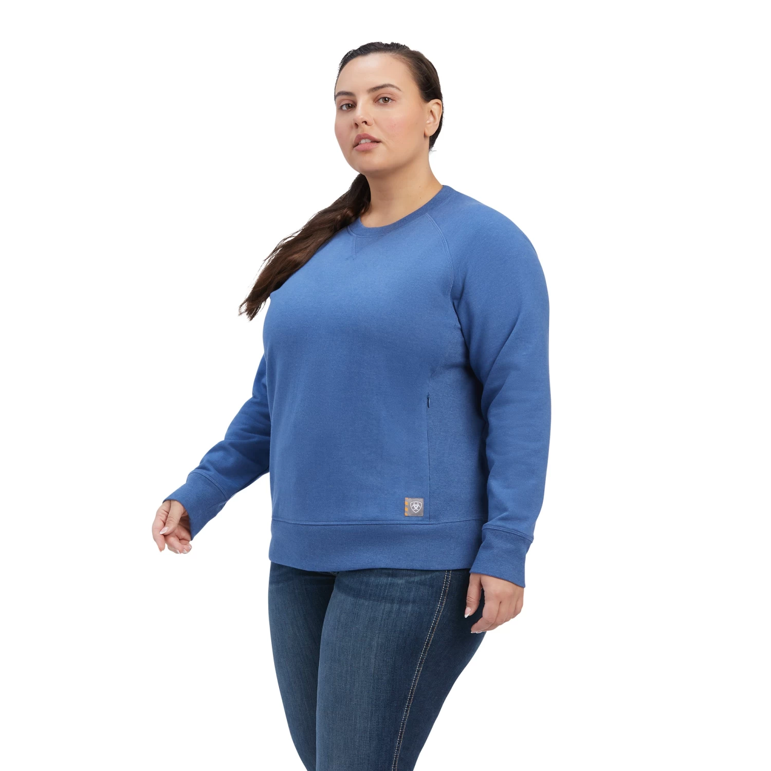 Ariat Rebar Workman Washed Fleece Sweatshirt 6 Ariat Rebar Workman Washed Fleece Sweatshirt - Image 4