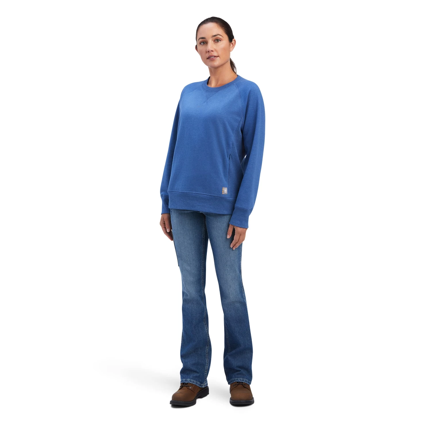 Ariat Rebar Workman Washed Fleece Sweatshirt 8 Ariat Rebar Workman Washed Fleece Sweatshirt - Image 6