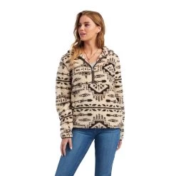 Ariat REAL Berber Pullover Sweatshirt 11 Ariat REAL Berber Pullover Sweatshirt -Ariat 10041455 front