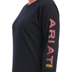 Ariat Rebar Cotton Strong Logo Graphic -Ariat 10041514 detail01