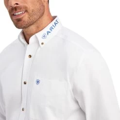 Ariat Team Logo Twill Classic Fit Shirt -Ariat 10041528 detail01