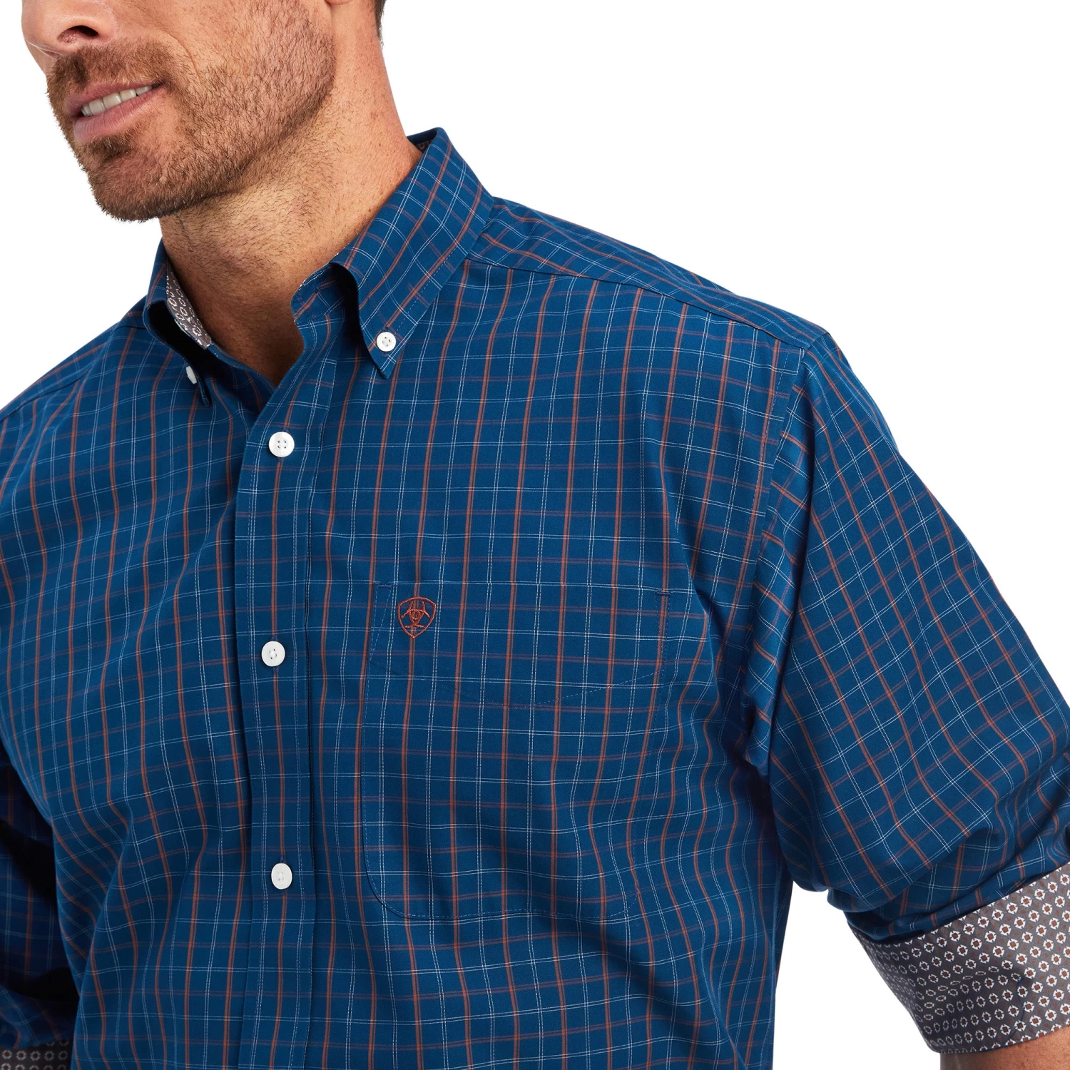 Ariat Wrinkle Free Sebastian Classic Fit Shirt 6 Ariat Wrinkle Free Sebastian Classic Fit Shirt - Image 4