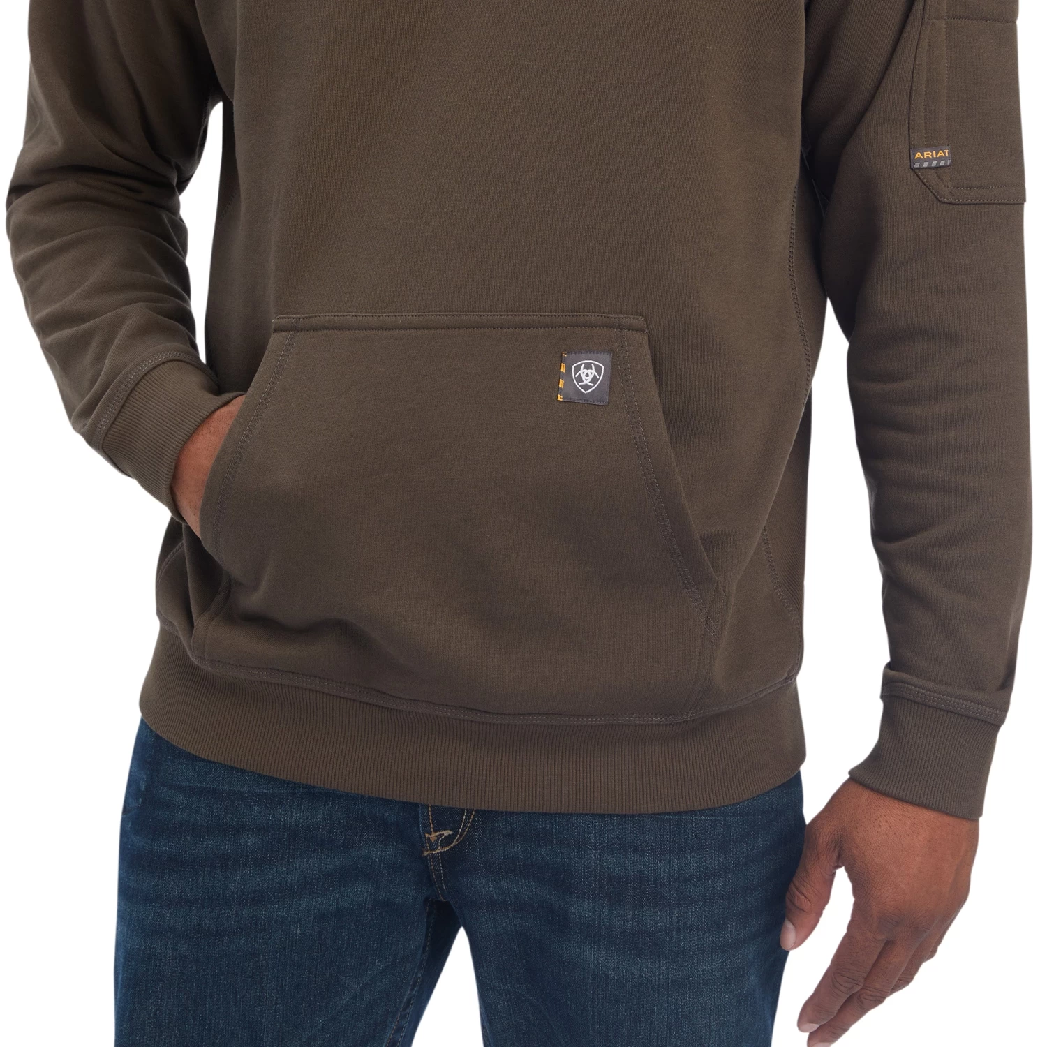 Ariat Rebar Overtime Fleece Sweater 7 Ariat Rebar Overtime Fleece Sweater - Image 5