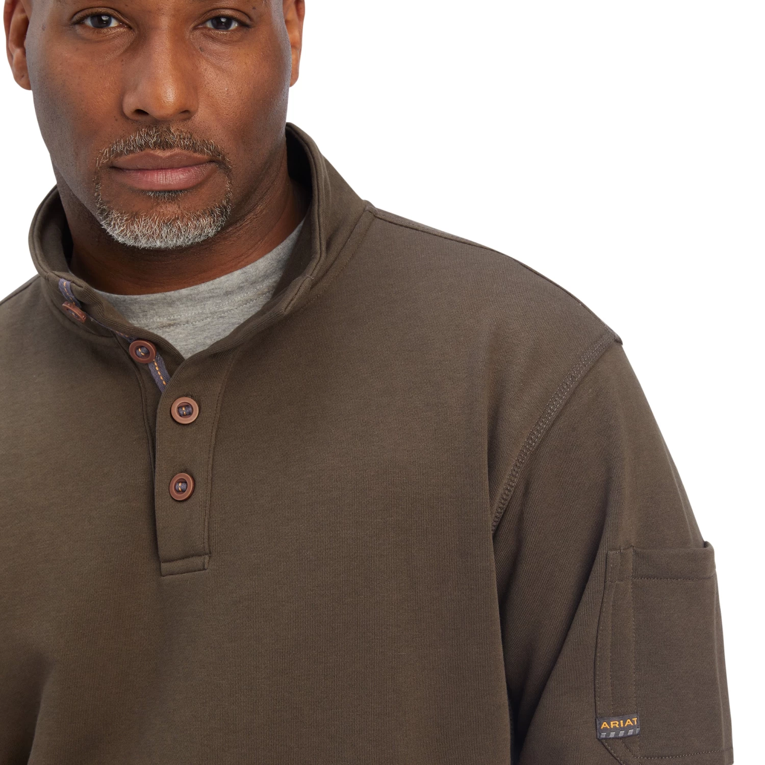 Ariat Rebar Overtime Fleece Sweater 5 Ariat Rebar Overtime Fleece Sweater - Image 3