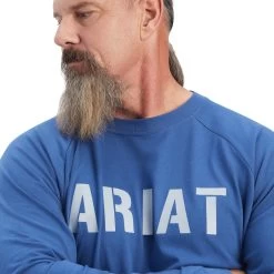 Ariat Rebar CottonStrong Block T-Shirt -Ariat 10041590 detail01