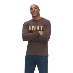 Ariat Rebar CottonStrong Block T-Shirt