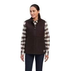 Ariat Rebar DuraCanvas Insulated Vest -Ariat 10041602 front