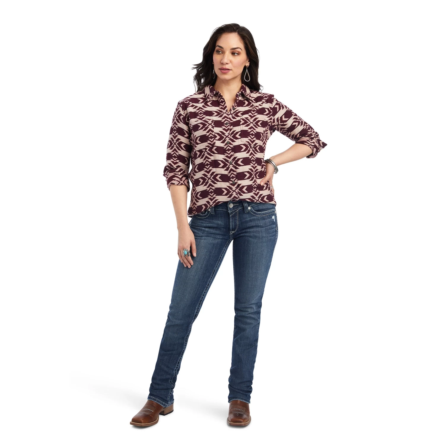 Ariat REAL Billie Jean Shirt 9 Ariat REAL Billie Jean Shirt - Image 7