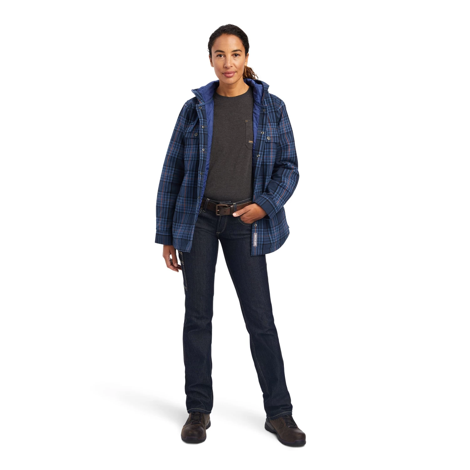 Ariat Rebar Flannel Shirt Jacket 9 Ariat Rebar Flannel Shirt Jacket - Image 7