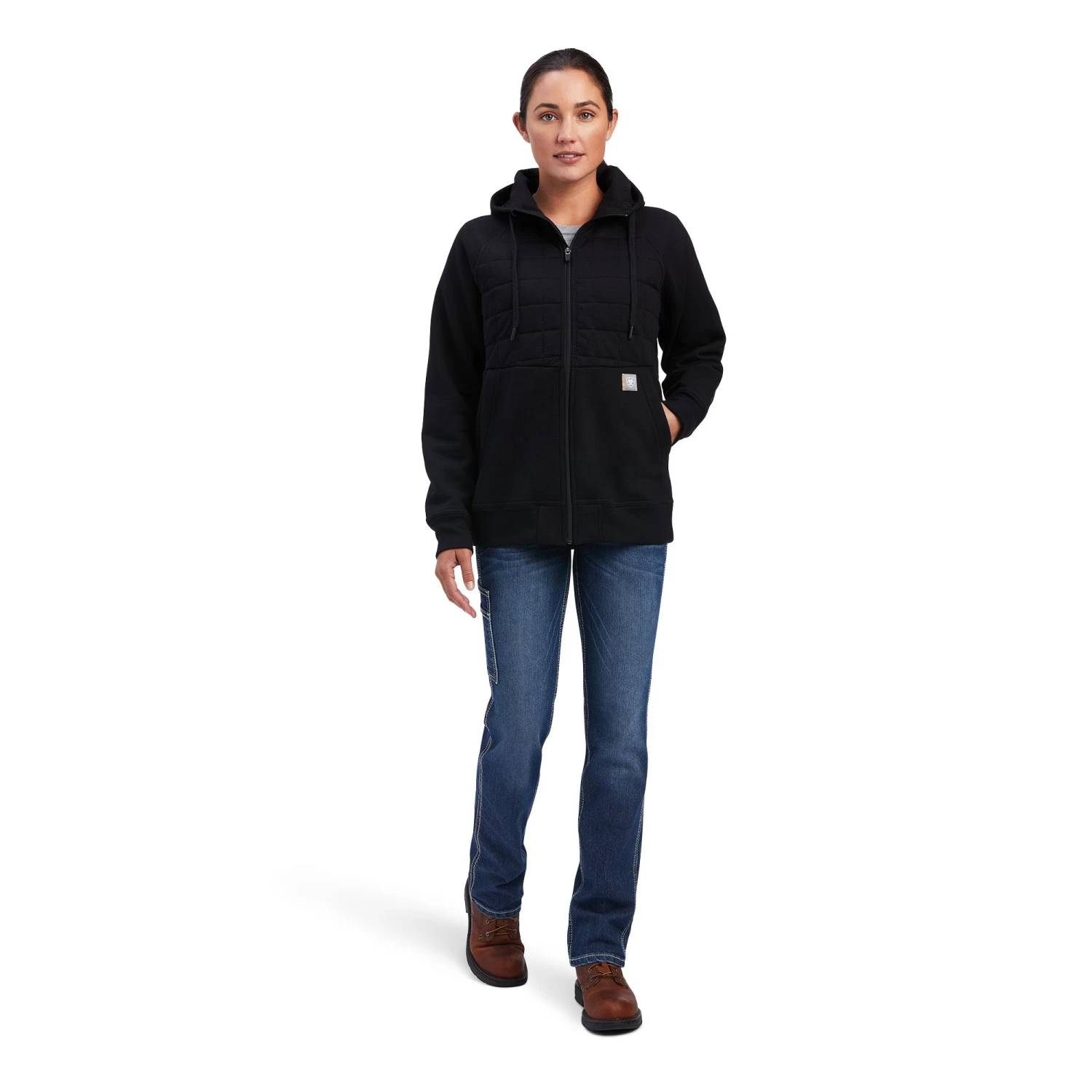 Ariat Rebar Regulator Full Zip Hoodie 9 Ariat Rebar Regulator Full Zip Hoodie - Image 7