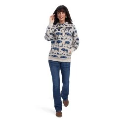 Ariat REAL Allover Print Hoodie 14 Ariat REAL Allover Print Hoodie -Ariat 10041657 full