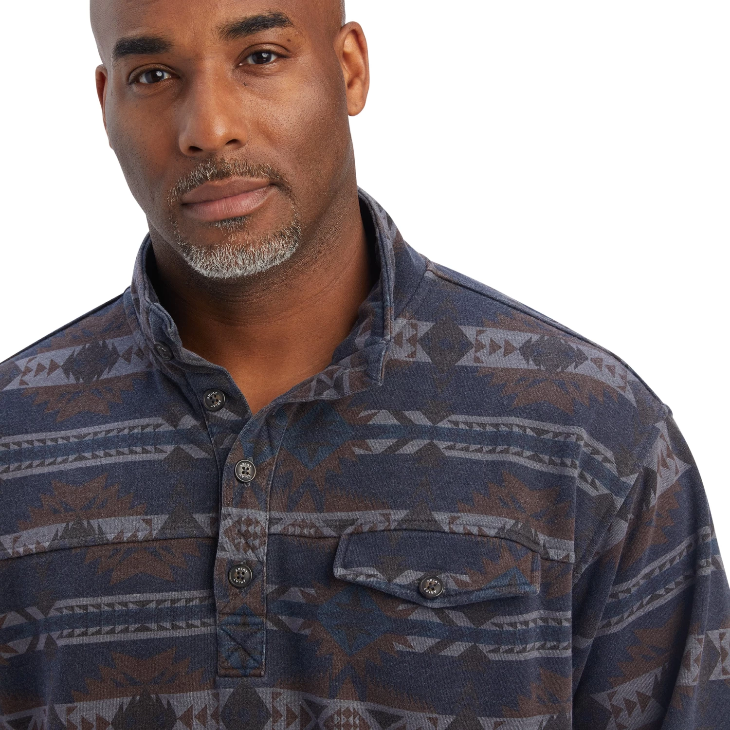 Ariat Printed Overdyed Washed Sweater 6 Ariat Printed Overdyed Washed Sweater - Image 4