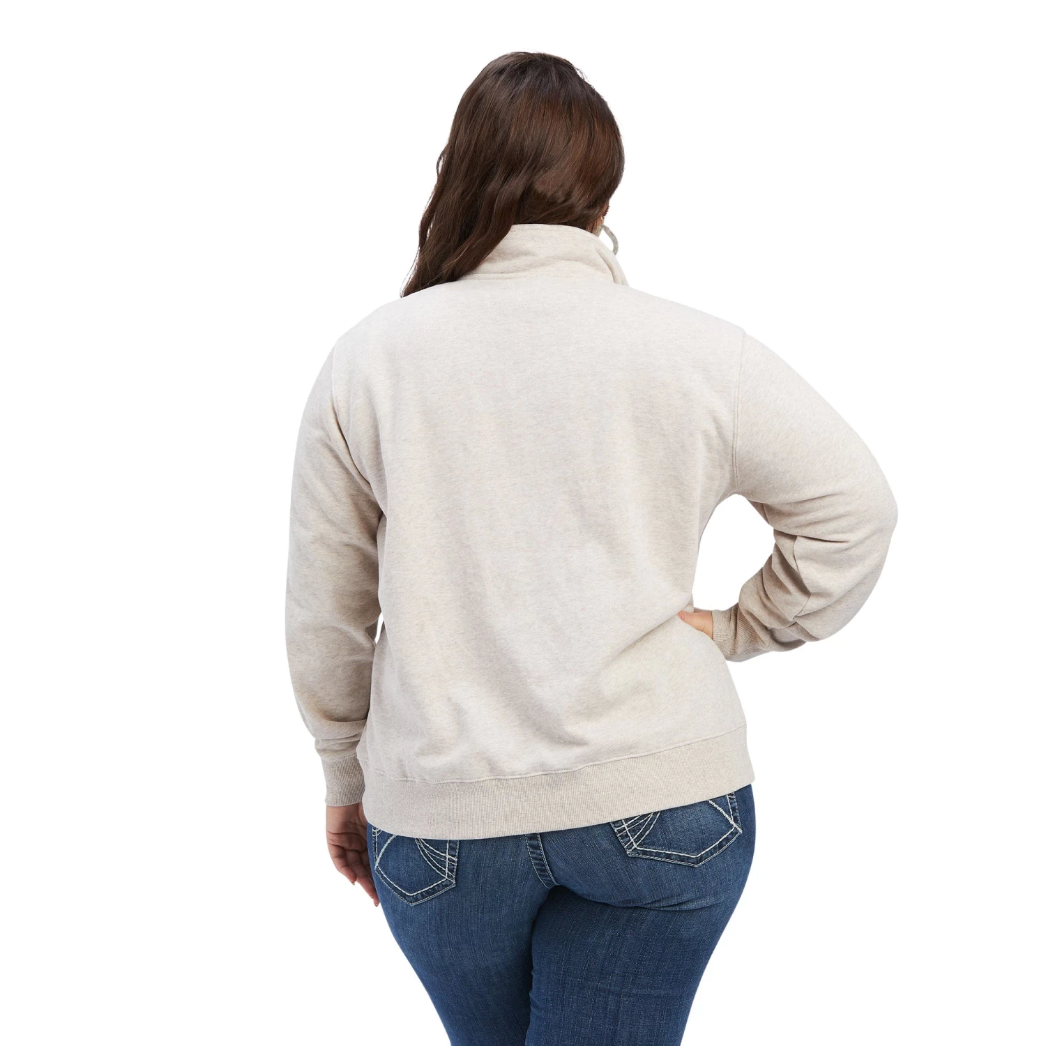 Ariat REAL Scenic 1/2 Zip Sweatshirt 5 Ariat REAL Scenic 1/2 Zip Sweatshirt - Image 3