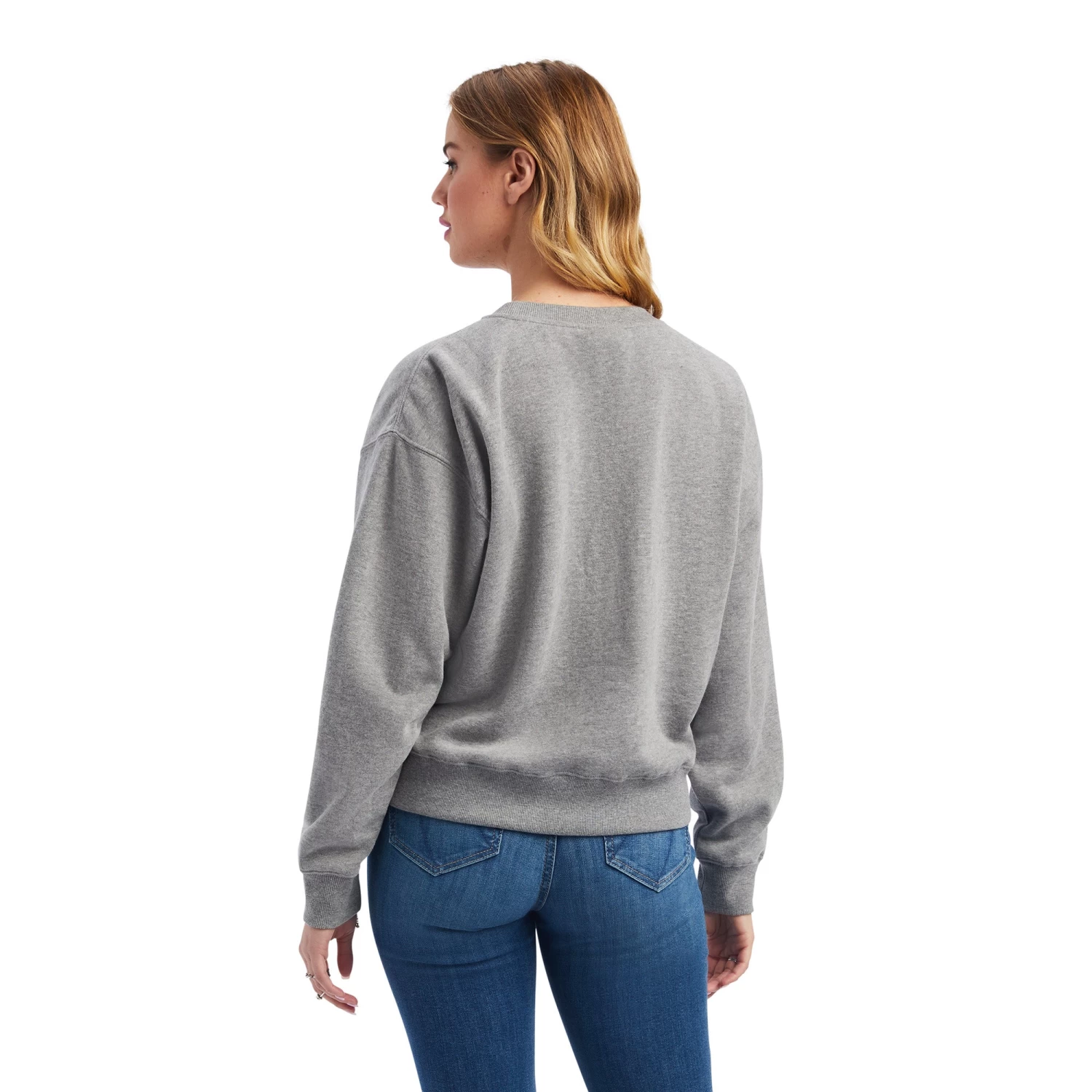 Ariat REAL Cropped Sweatshirt 4 Ariat REAL Cropped Sweatshirt - Image 2