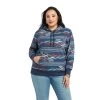 Ariat All Over Print Chimayo Hoodie -Ariat 10042137 front plus