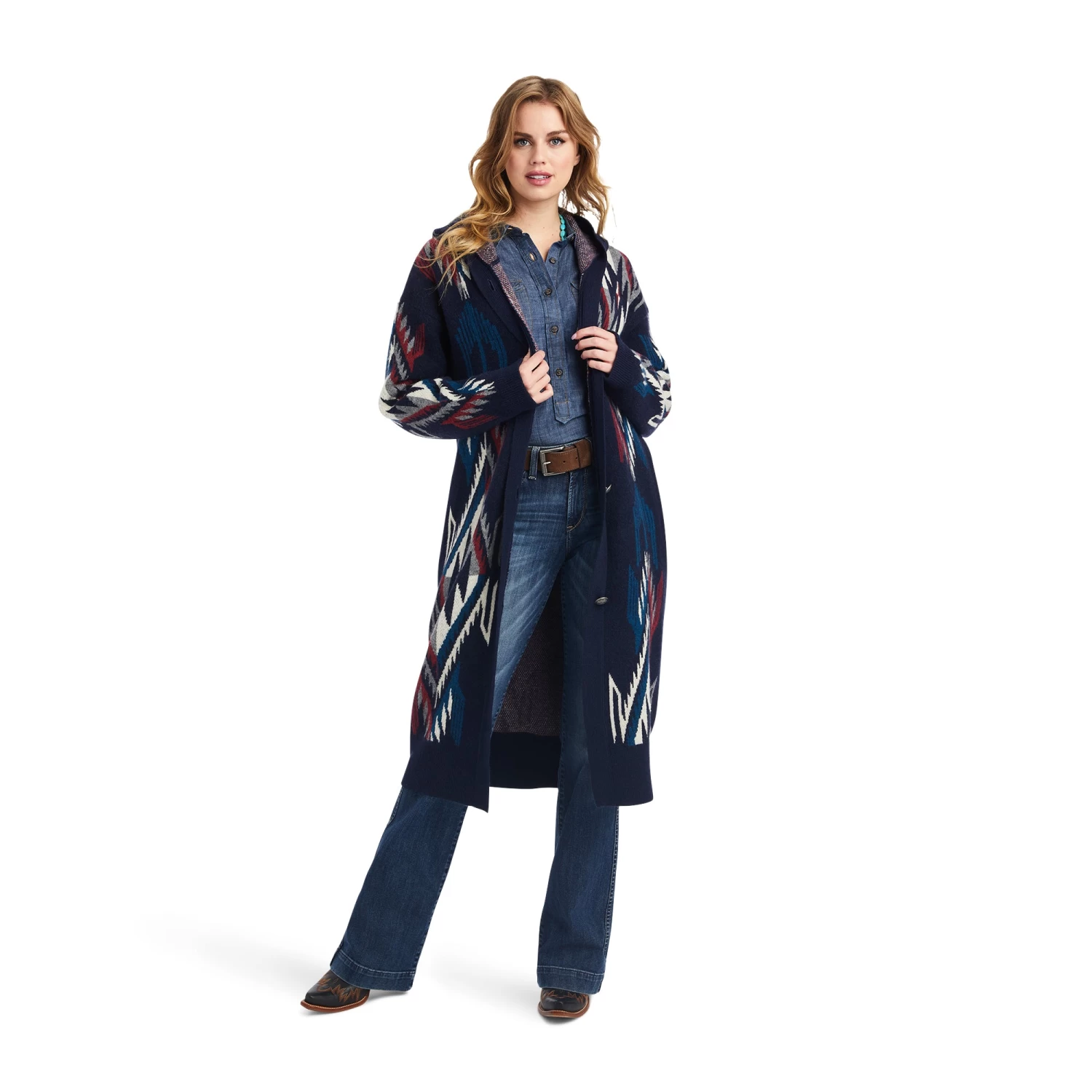 Ariat Coatigan Chimayo Sweater 6 Ariat Coatigan Chimayo Sweater - Image 4