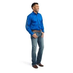 Ariat Team Logo Twill Classic Fit Shirt -Ariat 10042179 full