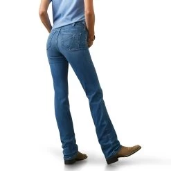 Ariat REAL High Rise Bardot Straight Leg 9 Ariat REAL High Rise Bardot Straight Leg -Ariat 10042221 back