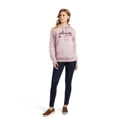 Ariat REAL Sequin Logo Hoodie -Ariat 10042236 full