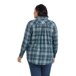 Ariat REAL Billie Jean Popover Shirt -Ariat 10042291 back plus