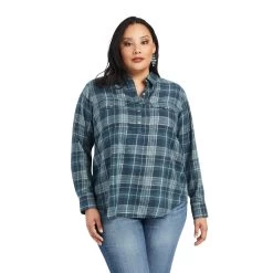 Ariat REAL Billie Jean Popover Shirt -Ariat 10042291 front plus