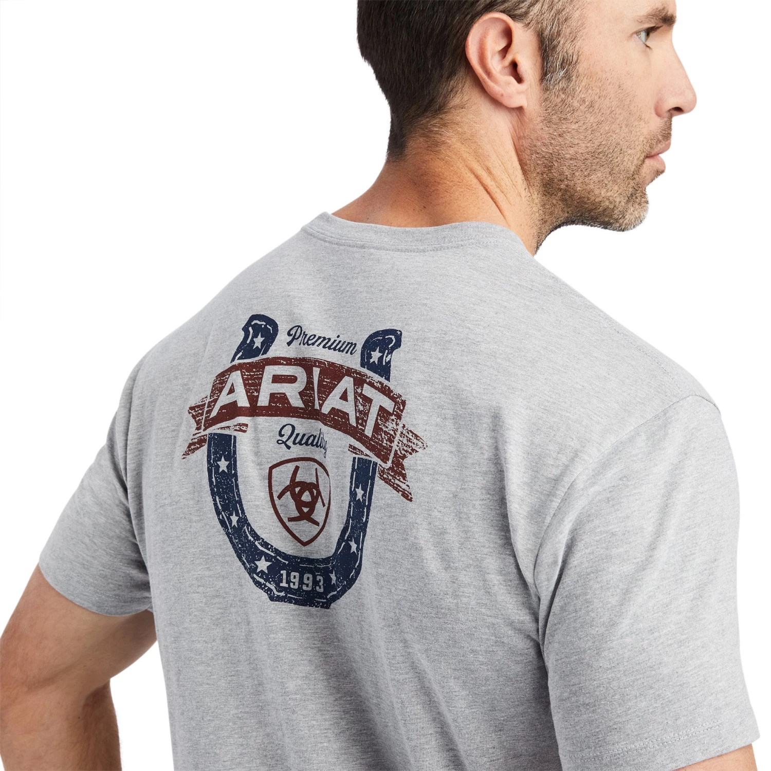 Ariat Lucky Horseshoe T-Shirt 6 Ariat Lucky Horseshoe T-Shirt - Image 4