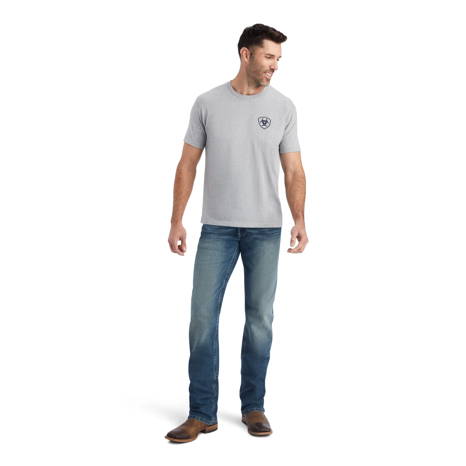 Ariat Lucky Horseshoe T-Shirt 5 Ariat Lucky Horseshoe T-Shirt - Image 3