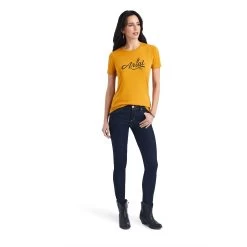 Ariat Wheat Script Tee -Ariat 10042720 full