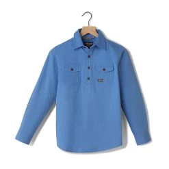 Ariat Youth Rebar Half Button Workshirt
