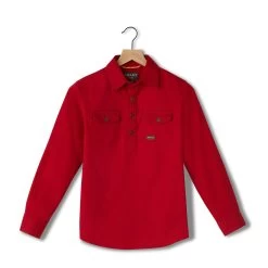 Ariat Youth Rebar Half Button Workshirt