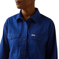Ariat Rebar Half Button Workshirt -Ariat 10042855 detail01