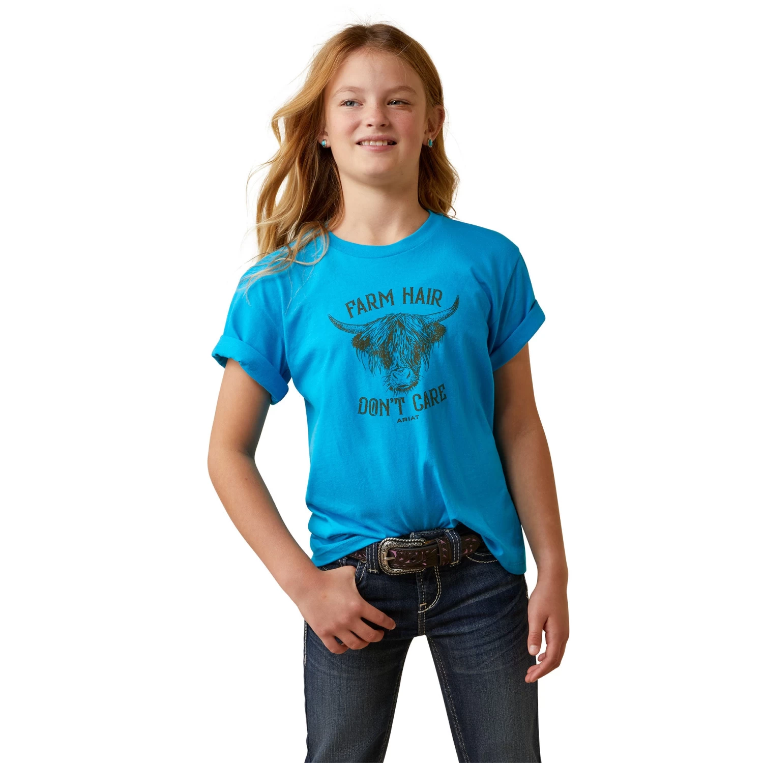 Ariat Farm Hair SS Tee 3 Ariat Farm Hair SS Tee