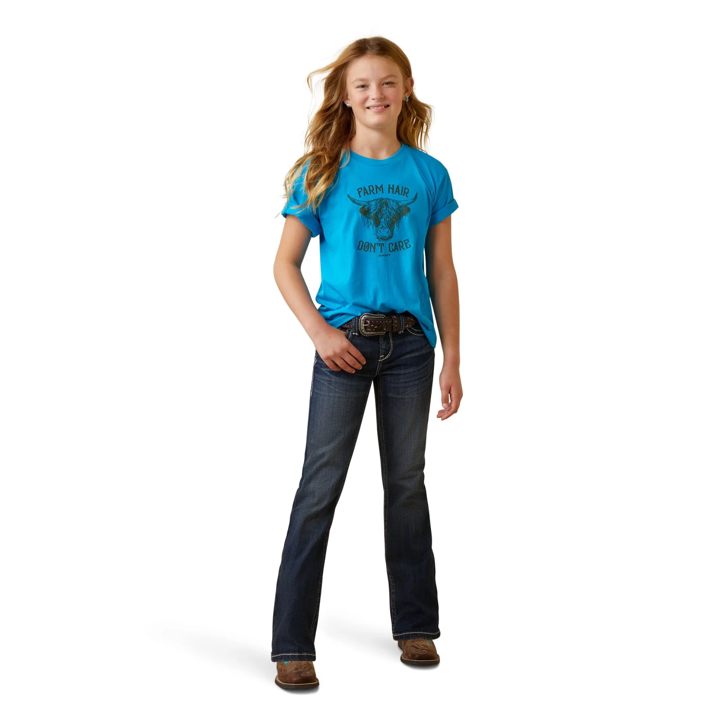 Ariat Farm Hair SS Tee 5 Ariat Farm Hair SS Tee - Image 3